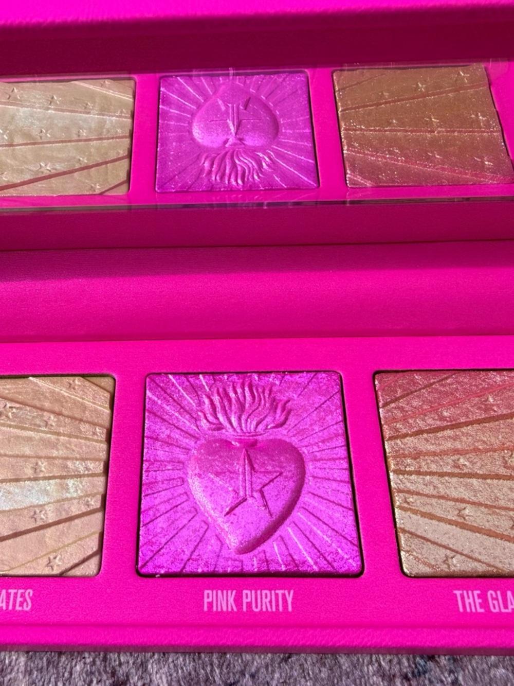 Sacred Glass Pink Religion Highlighter Palette- Jeffree Star